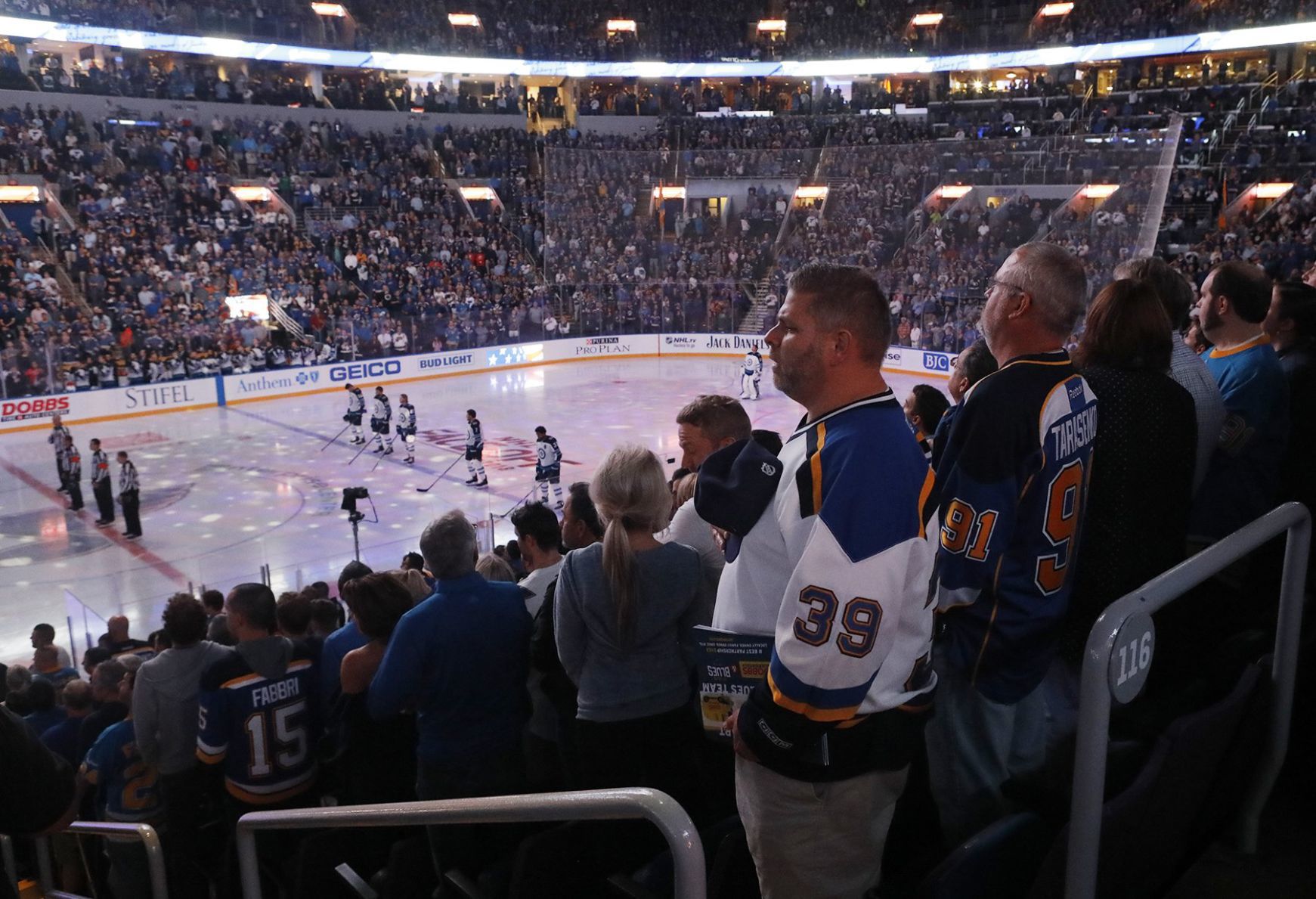 Blues take on Winnipeg in the home opener